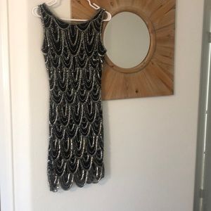 Pisarro Nights Beaded Sheath Dress